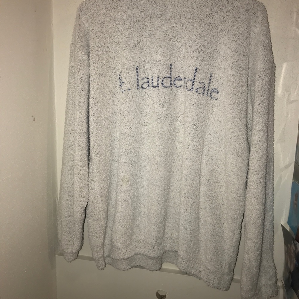 Austin’s sweatshirt